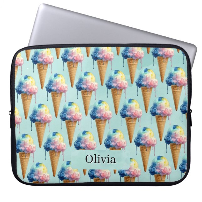 Funda Para Portátil Helado (Frente)