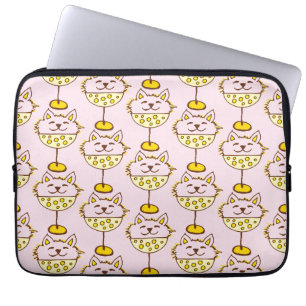 Funda Para Portátil Helados Cats II