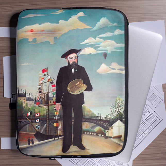 Funda Para Portátil Henri Rousseau - Paisaje Retrato Mío (Subido por el creador)