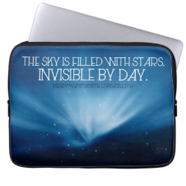 Funda Para Portátil Henry Wadsworth Longfellow Cita Inspiradora Sky