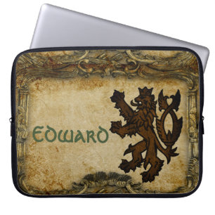 Funda Para Portátil Heraldic Rampant Lion Personalizado
