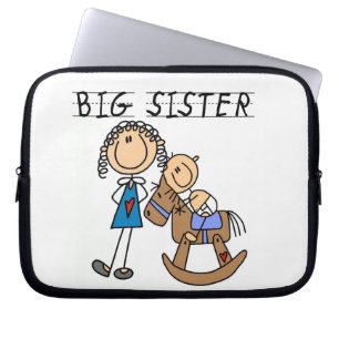 Funda Para Portátil Hermana Grande Con Regalos De Hermano Bebé