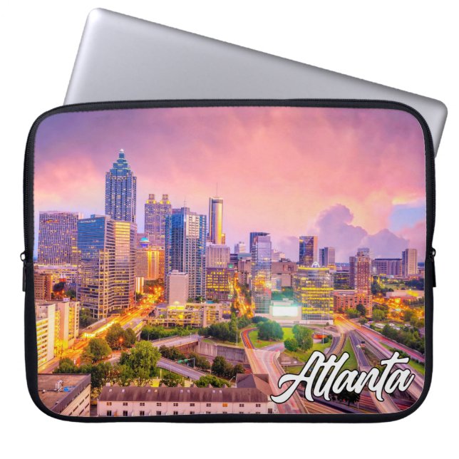 Funda Para Portátil Hermosa Atlanta, Georgia, Estados Unidos (Frente)