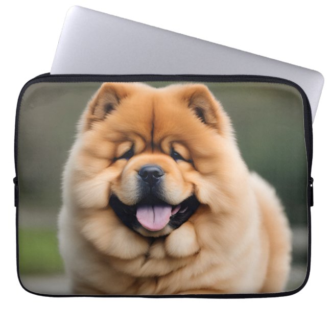 Funda Para Portátil Hermosa Chow Chow (Frente)