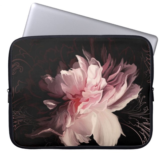 Funda Para Portátil Hermosa flor peony (Frente)