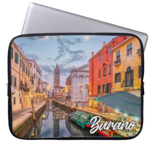 Funda Para Portátil Hermosa Isla De Burano, Italia