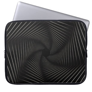 Funda Para Portátil Hermosa línea geométrica de fondo abstracto