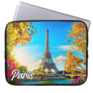 Funda Para Portátil Hermosa París, Francia Torre Eiffel