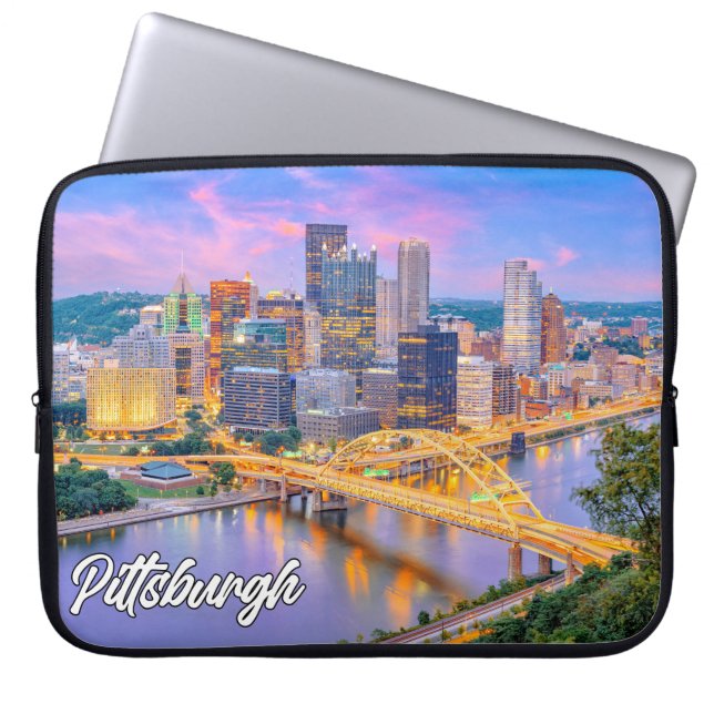 Funda Para Portátil Hermosa Pittsburgh, Pennsylvania (Frente)