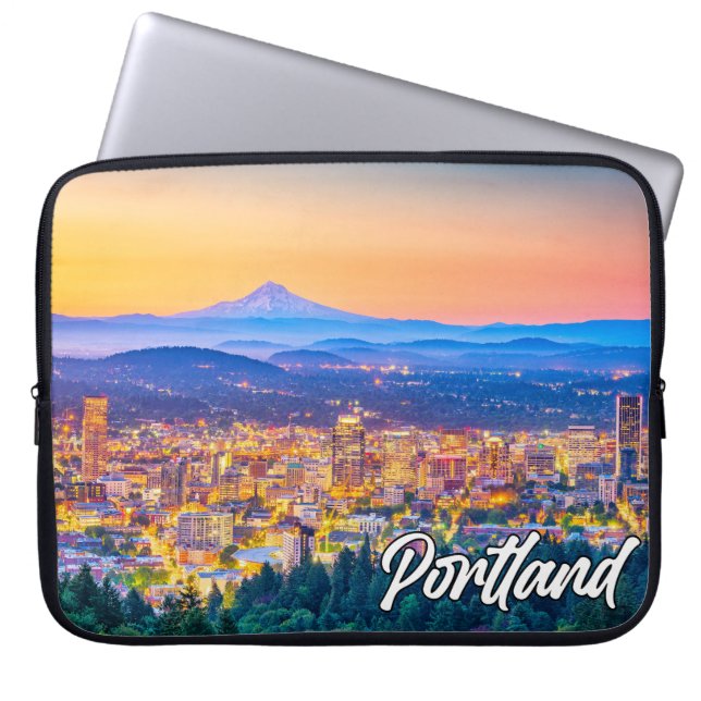 Funda Para Portátil Hermosa Portland, Oregón, EE. UU. (Frente)