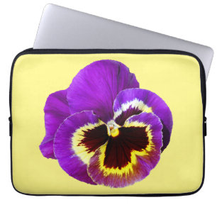 Funda Para Portátil Hermosa púrpura pana