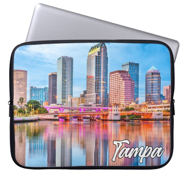 Funda Para Portátil Hermosa Tampa, Florida, Estados Unidos (Frente)