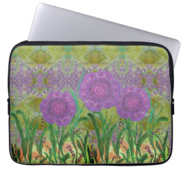 Funda Para Portátil Hermosas Flores de Lavanda