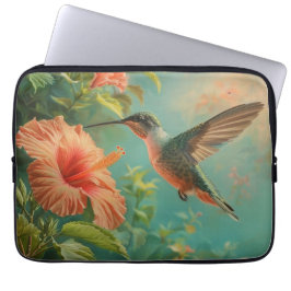 Funda Para Portátil Hermoso colibrí