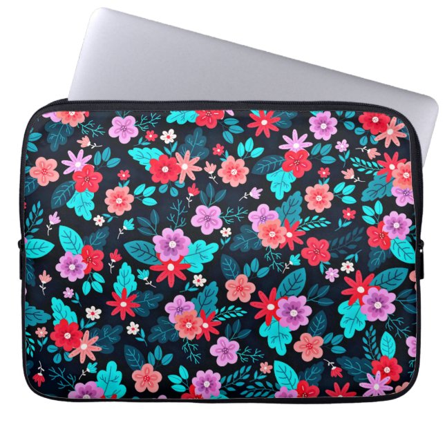 Funda Para Portátil Hermoso Ditsy Floral Background-56676 (Frente)