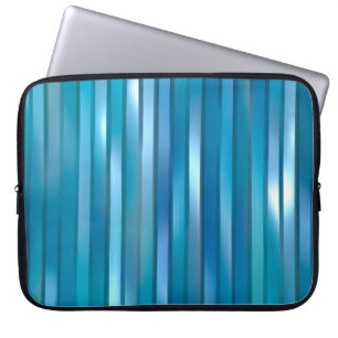 Funda Para Portátil Hermoso fondo azul vertical abstracto con l