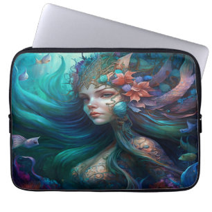 Funda Para Portátil Hermoso Funda portátil Mermaid