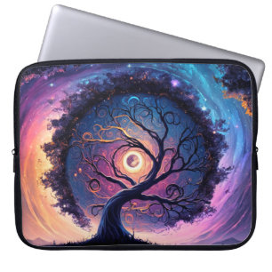Funda Para Portátil Hermoso Ilustracion Nocturno