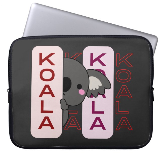 Funda Para Portátil hermoso koala de australia (Frente)