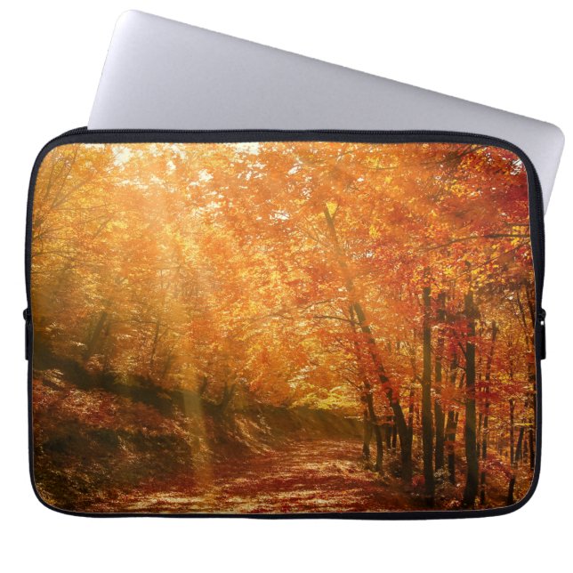 Funda Para Portátil Hermoso otoño (Frente)