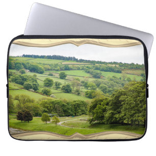 Funda Para Portátil Hermoso paisaje inglés Yorkshire Dales