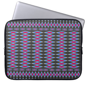 Funda Para Portátil hermoso patrón de tejido tribal, ba de patrón de t