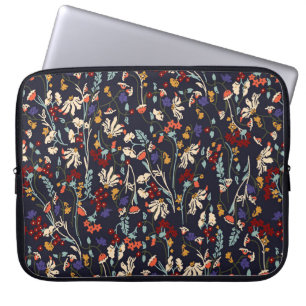 Funda Para Portátil Hermoso patrón floral vintage en muchos tipos