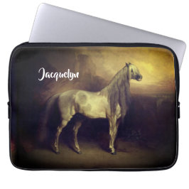Funda Para Portátil Hermoso Stallion Gray Arabian