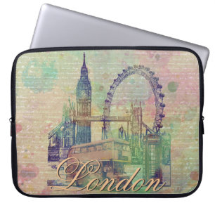 Funda Para Portátil Hermoso y moderno monumento en Londres