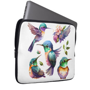Funda Para Portátil Hermosos y bonitos colibríes para los amantes de l