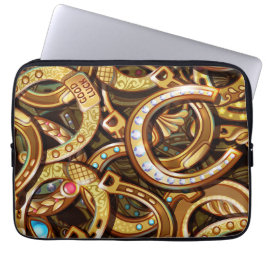 Funda Para Portátil Herraduras afortunadas