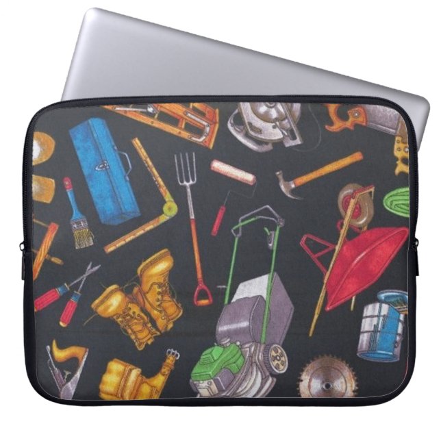 Funda para portátil Herramientas para el hogar y e (Frente)