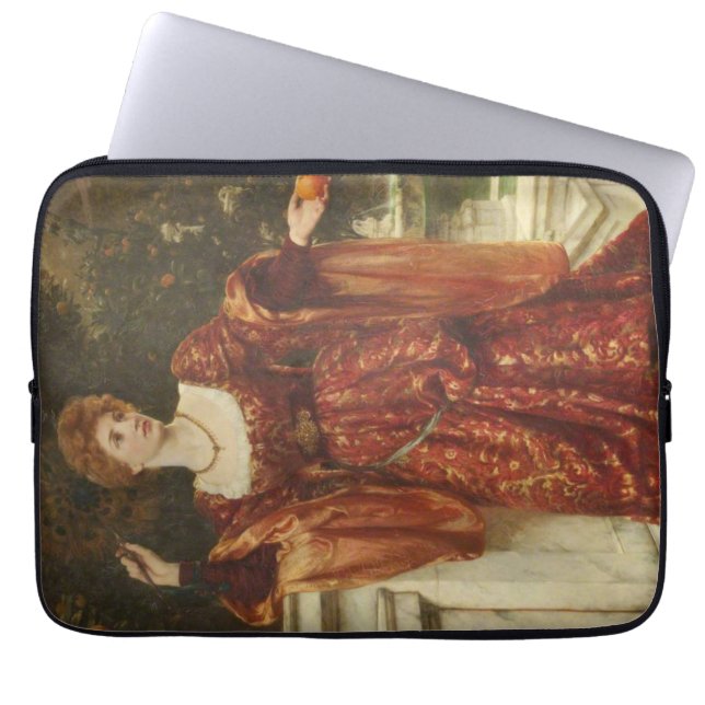 Funda Para Portátil Hesperia (por Frank Dicksee) (Frente)