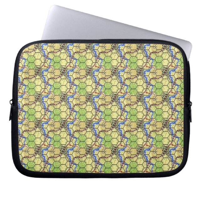 Funda Para Portátil Hexmap (Frente)