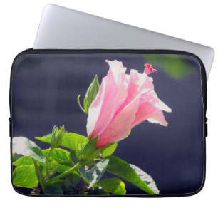 Funda Para Portátil Hibiscus en la luz del sol brillante
