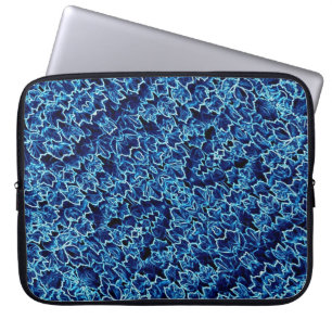 Funda Para Portátil Hiedra Azul Escarchada