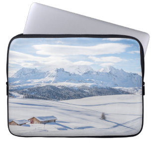Funda Para Portátil Hielo y nieve Alpes Europeos Snowscape, Italia