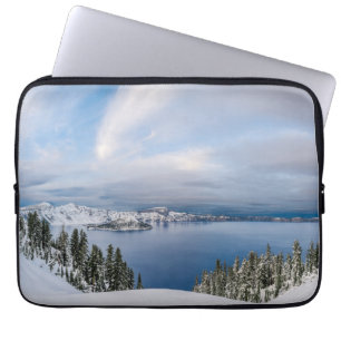 Funda Para Portátil Hielo y nieve   Crater Lake Oregon