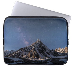 Funda Para Portátil Hielo y nieve Glaciar Baltoro Vía Láctea, Pakist