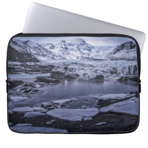 Funda Para Portátil Hielo y nieve   Glaciar Sólheimajökull, Islandia