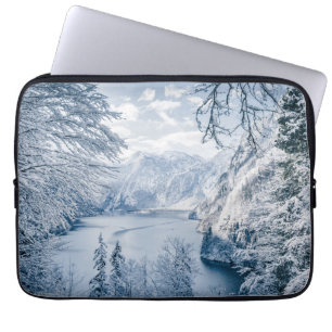 Funda Para Portátil Hielo y nieve Lago Königssee, Alemania