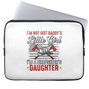 Funda Para Portátil Hija de Bombero Vintage