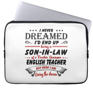 Funda Para Portátil Hijo En Derecho De Impresionante Profesor De Inglé