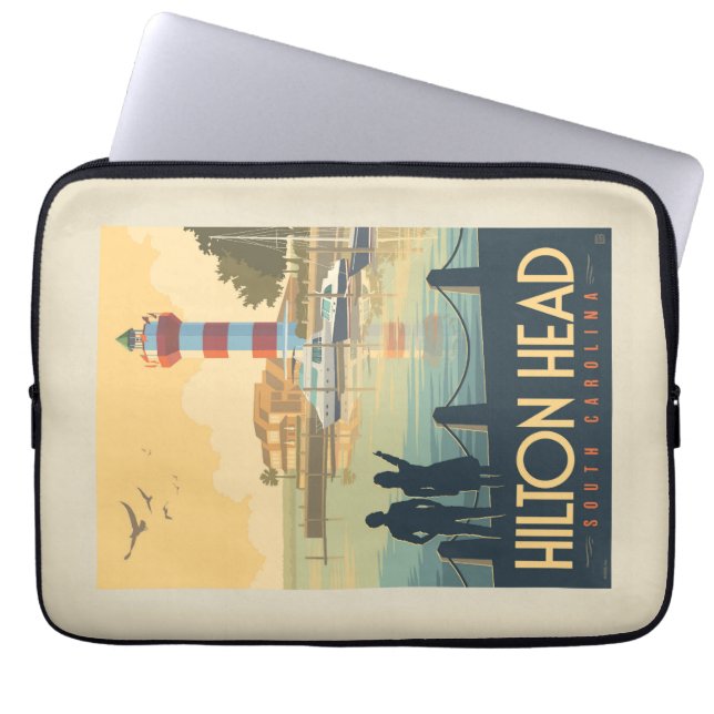 Funda Para Portátil Hilton Head | Carolina del sur (Frente)