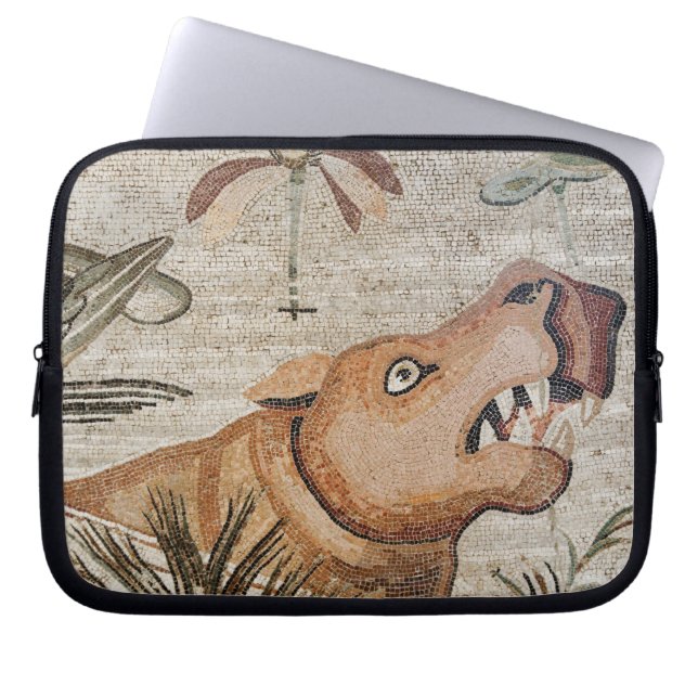 Funda Para Portátil Hippopotamus, mosaico del Nilo, casa del fauno (Frente)
