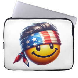 Funda Para Portátil Hippy Smiley Face