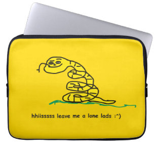 Funda Para Portátil Hisssss Déjame Solo Muchachos Parodia de Gadsden