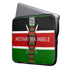 Funda Para Portátil Historia de Kenia Mstari wa Mbele Primera Línea Hi