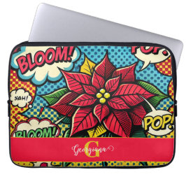 Funda Para Portátil Historieta retro personalizada libro pop arte Poin