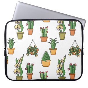 Funda Para Portátil Hogares de arte de línea: sin foco vintage